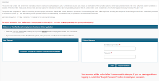 PUA Ohio Login @pua.unemployment.ohio.gov