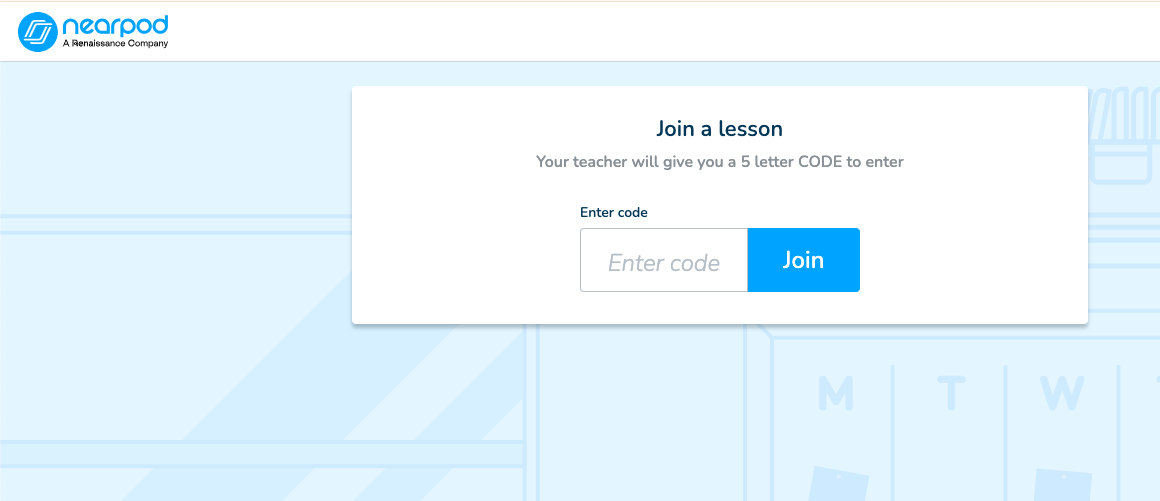 Join a Nearpod Lesson